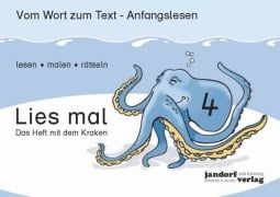 Lies mal 4 - Das Heft mit dem Kraken - Jan Debbrecht, Peter Wachendorf