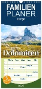Familienplaner 2025 - Dolomiten - Die wunderschönen Südalpen in Italien. mit 5 Spalten (Wandkalender, 21 x 45 cm) CALVENDO - Sf Sf