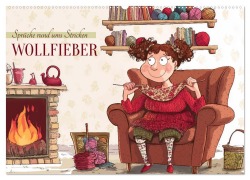 Wollfieber (Wandkalender 2026 DIN A2 quer), CALVENDO Monatskalender - Sabine Löwer