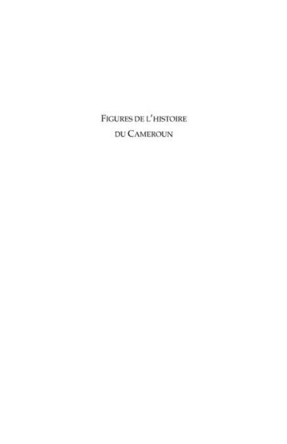 Figures de l'histoire du cameroun - Noumbissie M. Jules Kouosseu