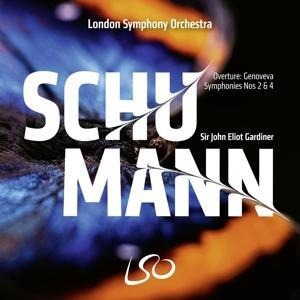 Sinfonien 2 & 4/Overtüre Genoveva - John Eliot/LSO Gardiner