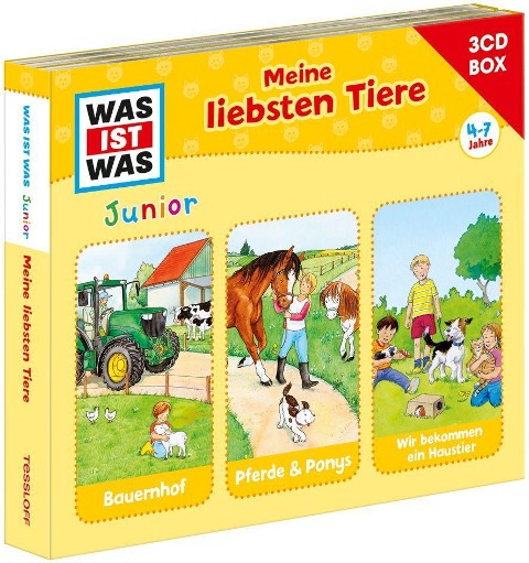 Was Ist Was Junior - 3-CD Hörspielbox Vol.3 Tiere - Was Ist Was Junior