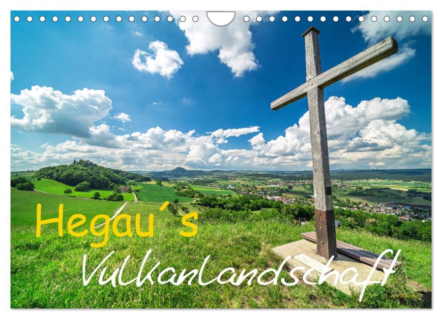 Hegau¿s Vulkanlandschaft (Wandkalender 2026 DIN A4 quer), CALVENDO Monatskalender - Giuseppe Di Domenico