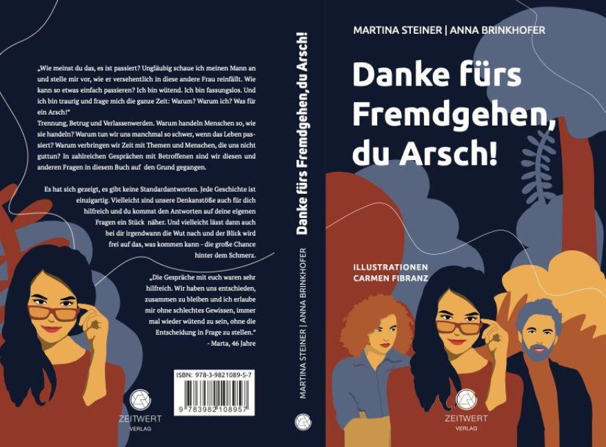 Danke fürs Fremdgehen, du Arsch! - Martina Steiner, Anna Brinkhofer