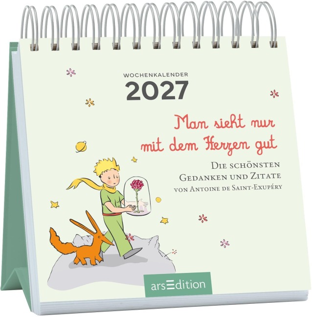 Mini-Wochenkalender Der Kleine Prinz 2027 - 