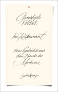 Cover-Bild zum Titel 'Im Restaurant' von 'Christoph Ribbat'