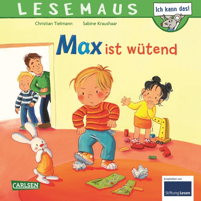 LESEMAUS 153: Max ist wütend - Christian Tielmann