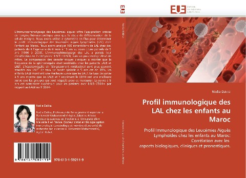 Profil immunologique des LAL chez les enfants au Maroc - Nadia Dakka