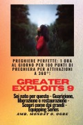 Cover-Bild zum Titel 'Greater Exploits - 9 - Preghiere perfette' von 'Ambassador Monday O. Ogbe'