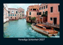 Cover-Bild zum Titel 'Venedigs Schönheit 2027 Fotokalender DIN A5' von 'Tobias Schmitt, Kevin Heber'