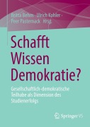 Cover-Bild zum Titel 'Schafft Wissen Demokratie?' von ''
