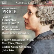 Cover-Bild zum Titel 'Price: Violinkonzerte Nr. 1 und 2' von 'Han/Clamagirand Chen'