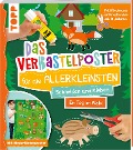 Das Verbastelposter-Buch für die Allerkleinsten. Schneiden und Kleben. Ein Tag im Wald. Mit Mega-Riesenposter - Ursula Schwab