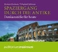 Cover-Bild zum Titel 'Spaziergang durch die Antike - Denkanstöße für heute (Ungekürzt)' von 'Winfried Döbertin, Herbert Grziwotz'