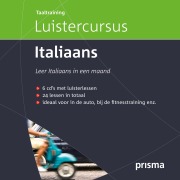 Cover-Bild zum Titel 'Prisma Luistercursus Italiaans' von 'Willy Hemelrijk'