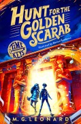 Cover-Bild zum Titel 'Hunt for the Golden Scarab' von 'M. G. Leonard'