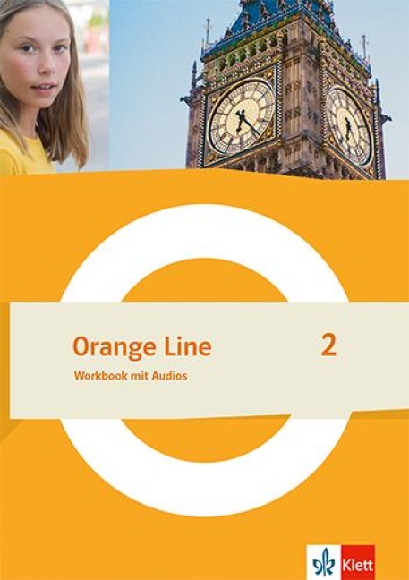 Orange Line 2 Worbook mit Audios Klasse 6 - 