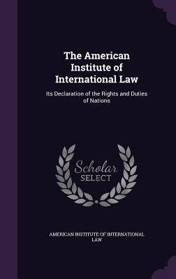 The American Institute of International Law - 