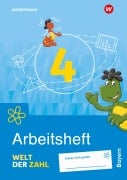 Cover-Bild zum Titel 'Welt der Zahl 4. Arbeitsheft.  Für Bayern' von ''