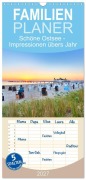 Cover-Bild zum Titel 'Familienplaner 2027 - Schöne Ostsee - Impressionen übers Jahr mit 5 Spalten (Wandkalender, 21 x 45 cm) CALVENDO' von 'Stefan Dinse'