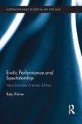 Cover-Bild zum Titel 'Erotic Performance and Spectatorship' von 'Katy Pilcher'