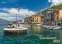 Cover-Bild zum Titel 'Gardasee 2027 Bildkalender A3 cm quer, spiralgebunden' von ''