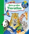 Cover-Bild zum Titel 'Wieso? Weshalb? Warum? Mein großer Tieratlas' von 'Andrea Erne'