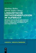 Cover-Bild zum Titel 'Linguistische Methodenreflexion im Aufbruch' von ''