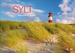 Cover-Bild zum Titel 'Sylt ... wie ich es liebe Kalender 2026' von ''