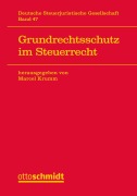 Cover-Bild zum Titel 'Grundrechtsschutz im Steuerrecht' von ''