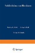 Cover-Bild zum Titel 'Stahlleichtbau von Maschinen' von 'Karl Bobek, W. Metzger, Fr. Schmidt'