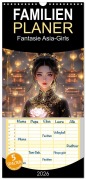 Cover-Bild zum Titel 'Familienplaner 2026 - Fantasie Asia-Girls mit 5 Spalten (Wandkalender, 21 x 45 cm) CALVENDO' von 'K_Pop_Hal_Abeoji K_Pop_Hal_Abeoji'