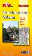 Cover-Bild zum Titel 'Bruchhausen-Vilsen, KVplan, Radkarte/Wanderkarte/Stadtplan, 1:25.000 / 1:12.500' von ''