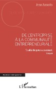 Cover-Bild zum Titel 'De l'entreprise à la communauté entrepreneuriale' von 'Amado'