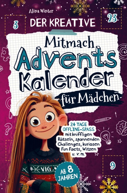 Der kreative Mitmach-Adventskalender für Mädchen - Alina Winter