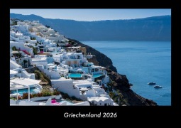 Cover-Bild zum Titel 'Griechenland 2026 Fotokalender DIN A3' von 'Tobias Becker'