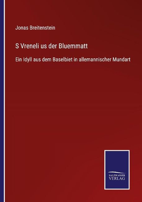 S Vreneli us der Bluemmatt - Jonas Breitenstein