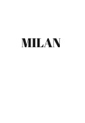 Cover-Bild zum Titel 'Milan' von 'Murre Book Decor'