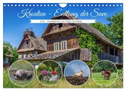 Cover-Bild zum Titel 'Kroatien - Entlang der Save (Wandkalender 2026 DIN A4 quer), CALVENDO Monatskalender' von 'Ursula Di Chito'