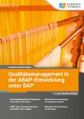 Cover-Bild zum Titel 'Qualitätsmanagement in der ABAP-Entwicklung unter SAP' von 'Johannes Gerbershagen'