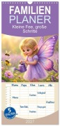 Cover-Bild zum Titel 'Familienplaner 2027 - Kleine Fee, große Schritte mit 5 Spalten (Wandkalender, 21 x 45 cm) CALVENDO' von 'Liam Blue'