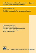 Cover-Bild zum Titel 'Politikberatung in Verfassungsreformen' von ''