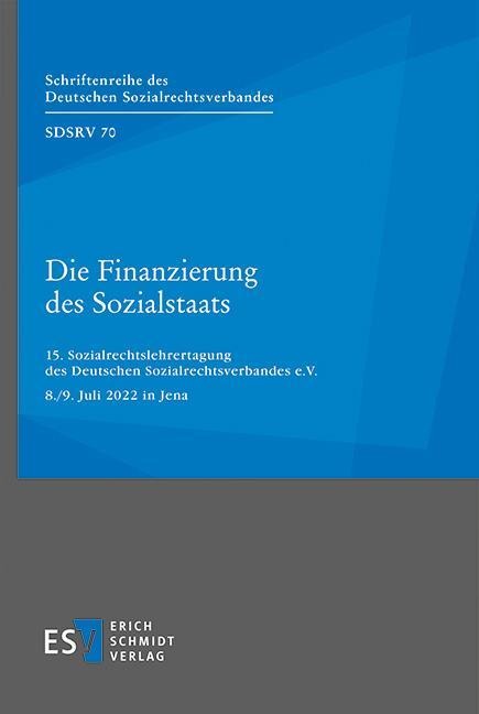 Die Finanzierung des Sozialstaats - 