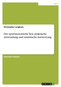 Cover-Bild zum Titel 'Der sportmotorische Test: praktische Anwendung und statistische Auswertung' von 'Christopher Langhans'
