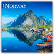 Cover-Bild zum Titel 'Norway - Norwegen 2026 - 16-Monatskalender' von 'Browntrout Publishers'