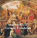 Cover-Bild zum Titel 'Shakespeare auf Deutsch' von 'William Shakespeare'