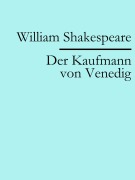 Cover-Bild zum Titel 'Der Kaufmann von Venedig' von 'William Shakespeare'