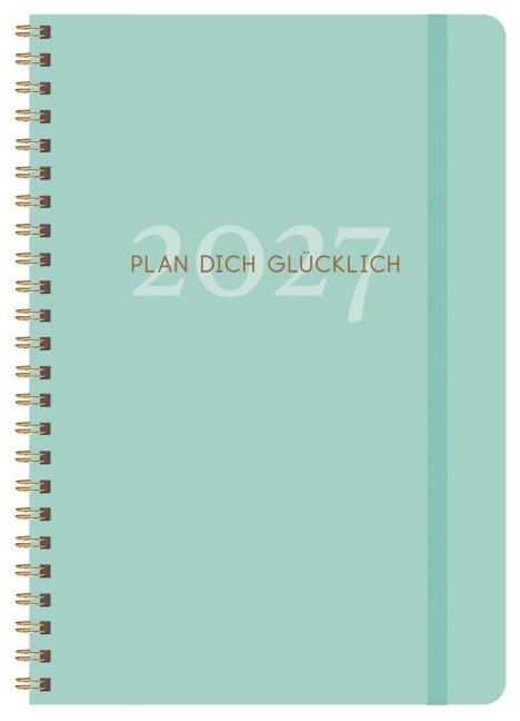 Terminkalender Glücksplaner 2027 - 