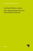 Cover-Bild zum Titel 'Philosophische Werke / Neue Abhandlungen über den menschlichen Verstand' von 'Gottfried W Leibniz'