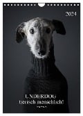 UNDERDOG - Windhundportraits (Wandkalender 2024 DIN A4 hoch), CALVENDO Monatskalender - Tanja Noel